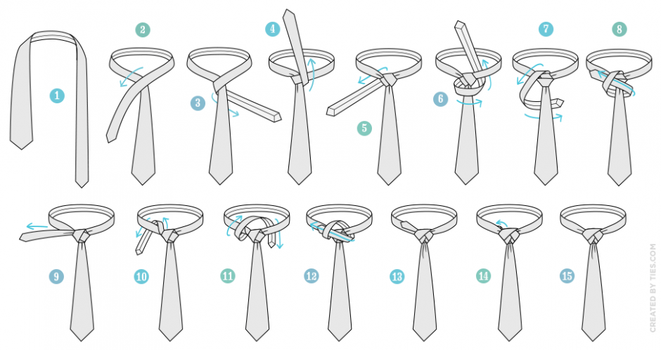 วิธีผูกไทแบบ Eldridge knot
