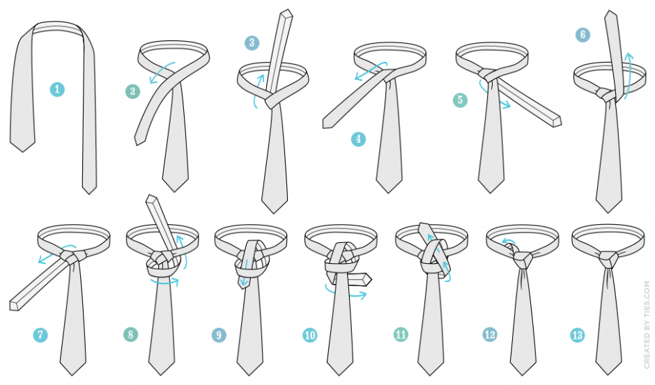 วิธีผูกไทแบบ Trinity Knot