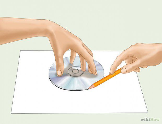 วิธีวาดวงกลมโดยใช้ CD